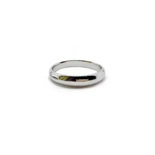 แหวนทองคำขาวแท้18k แหวนเกลี้ยง กว้าง 4 มิลลิเมตร รุ่น SWGR750-2